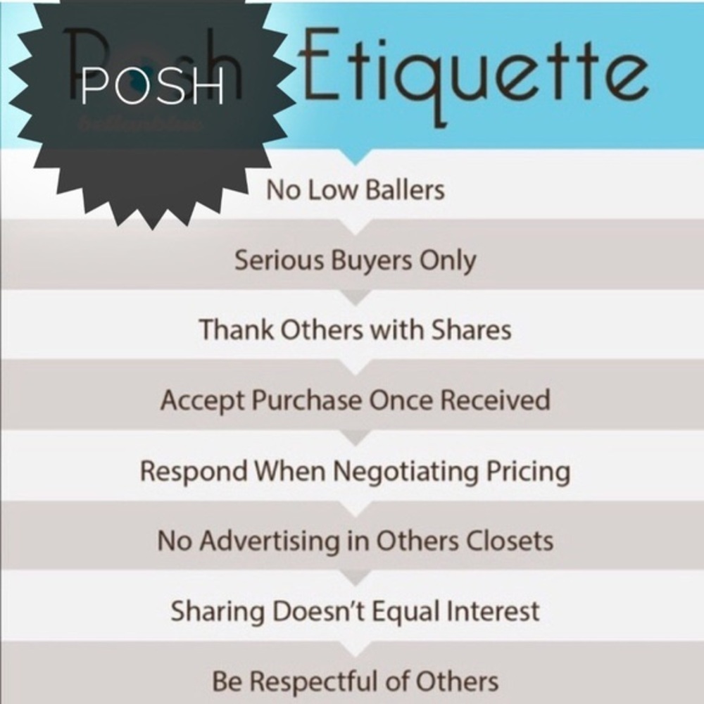 Posh etiquette